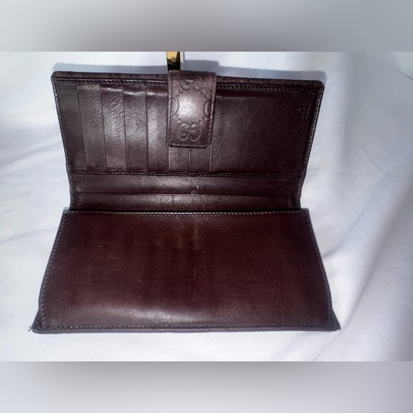 GUCCI WALLET LONG BROWN IN PRISTINE CONDITION! 100% AUTHENTIC - Picture 4 of 9